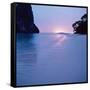 Tropical Beach-null-Framed Stretched Canvas