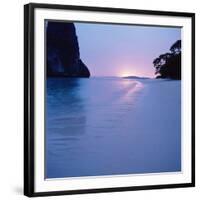 Tropical Beach-null-Framed Premium Photographic Print