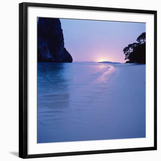 Tropical Beach-null-Framed Premium Photographic Print