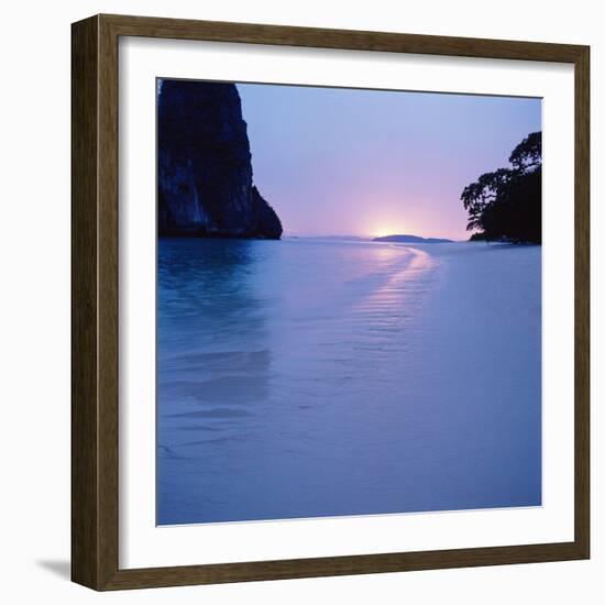 Tropical Beach-null-Framed Photographic Print