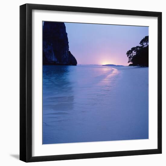 Tropical Beach-null-Framed Photographic Print