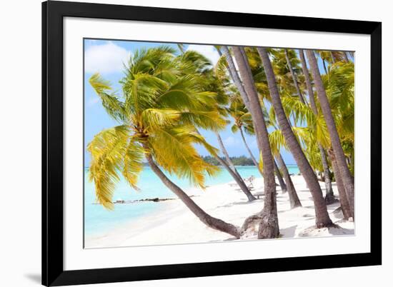 Tropical Beach-noblige-Framed Photographic Print