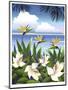 Tropical Beach-Linda Braucht-Mounted Giclee Print