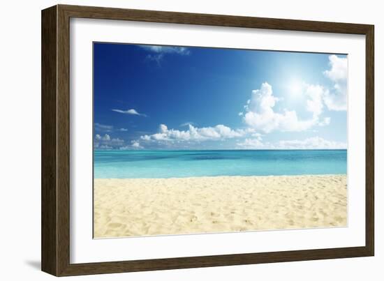 Tropical Beach-Iakov Kalinin-Framed Photographic Print