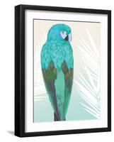 Tropical Bird 1-Marco Fabiano-Framed Art Print