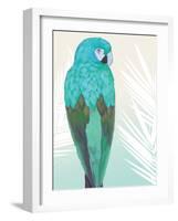 Tropical Bird 1-Marco Fabiano-Framed Art Print