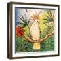 Tropical Bird I-Nicholas Biscardi-Framed Art Print