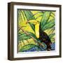 Tropical Bird II-Nicholas Biscardi-Framed Art Print