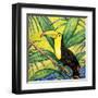 Tropical Bird II-Nicholas Biscardi-Framed Art Print