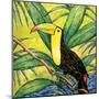 Tropical Bird II-Nicholas Biscardi-Mounted Art Print