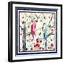 Tropical Birds 2-David Sheskin-Framed Giclee Print