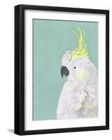 Tropical Birds - Cockatoo-null-Framed Giclee Print