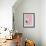 Tropical Birds - Flamingo-null-Framed Giclee Print displayed on a wall