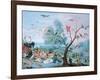 Tropical Birds in a Landscape-Jan van Kessel-Framed Giclee Print