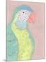 Tropical Birds - Parrot-null-Mounted Giclee Print