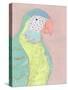 Tropical Birds - Parrot-null-Stretched Canvas
