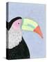 Tropical Birds - Toucan-null-Stretched Canvas