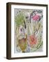 Tropical Blooms I-Maya Woods-Framed Art Print