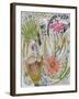 Tropical Blooms I-Maya Woods-Framed Art Print