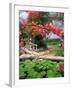 Tropical Blossoms at the Coral Reef Club Entrance, Barbados-Stuart Westmoreland-Framed Photographic Print