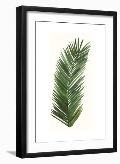 Tropical Breeze Leaves V-Naomi McCavitt-Framed Art Print