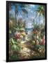 Tropical Breezeway-James Reed-Framed Art Print