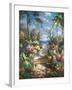 Tropical Breezeway-James Reed-Framed Art Print