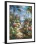 Tropical Breezeway-James Reed-Framed Art Print