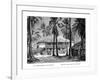 Tropical Building, Port-Au-Prince, Haiti, 19th Century-Vuillier-Framed Giclee Print