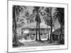 Tropical Building, Port-Au-Prince, Haiti, 19th Century-Vuillier-Mounted Giclee Print