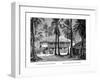 Tropical Building, Port-Au-Prince, Haiti, 19th Century-Vuillier-Framed Giclee Print