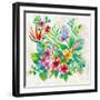 Tropical Bundle III-null-Framed Art Print