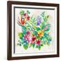 Tropical Bundle III-null-Framed Art Print