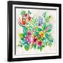 Tropical Bundle III-null-Framed Art Print