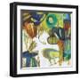 Tropical Burst I-Jennifer Weber-Framed Giclee Print