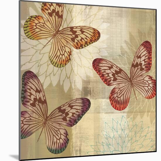 Tropical Butterflies I-Tandi Venter-Mounted Art Print