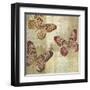 Tropical Butterflies I-Tandi Venter-Framed Art Print