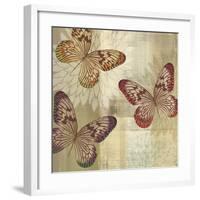 Tropical Butterflies I-Tandi Venter-Framed Giclee Print