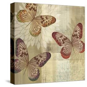 Tropical Butterflies I-Tandi Venter-Stretched Canvas