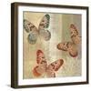 Tropical Butterflies II-Tandi Venter-Framed Art Print