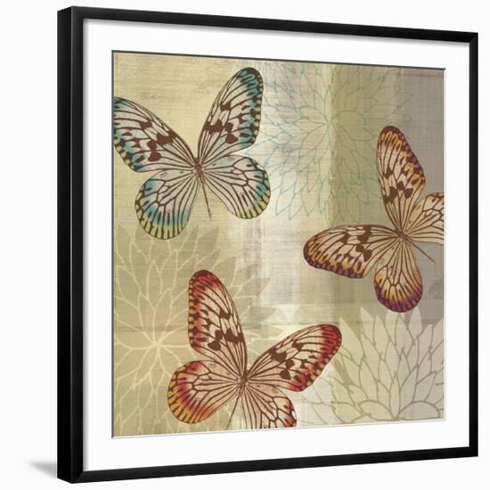 Tropical Butterflies II-Tandi Venter-Framed Giclee Print