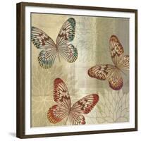 Tropical Butterflies II-Tandi Venter-Framed Giclee Print