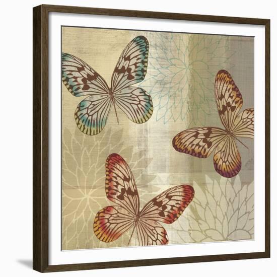 Tropical Butterflies II-Tandi Venter-Framed Giclee Print