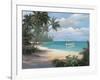 Tropical Cast Away-unknown Chiu-Framed Art Print