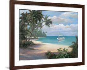 Tropical Cast Away-unknown Chiu-Framed Art Print