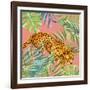 Tropical Cat I-Janet Tava-Framed Art Print