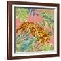 Tropical Cat I-Janet Tava-Framed Art Print