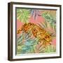 Tropical Cat I-Janet Tava-Framed Art Print