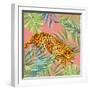 Tropical Cat I-Janet Tava-Framed Art Print