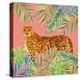 Tropical Cat II-Janet Tava-Stretched Canvas
